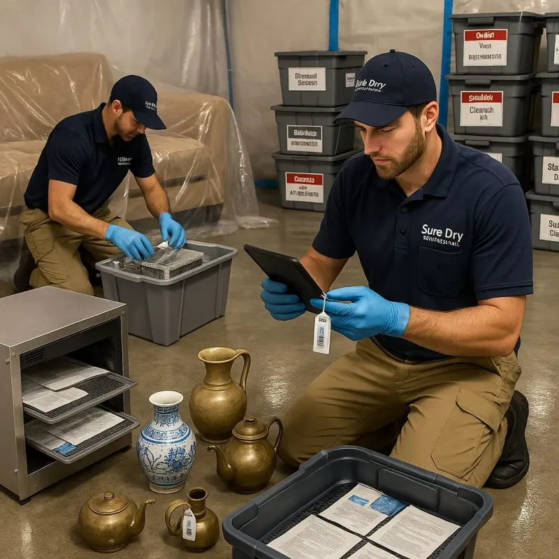 Content Protection and Restoration process in New Milford, CT