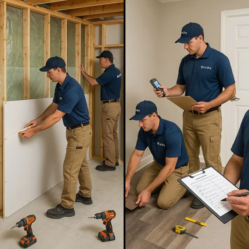 Repairs and Reconstruction process in New Milford, CT